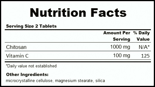 chitosan label